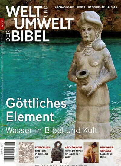 Titelbild der Ausgabe 4/2023 von Welt und Umwelt der Bibel. Diese Zeitschrift und viele weitere Kunstmagazine und Kulturmagazine als Abo oder epaper bei United Kiosk online kaufen.