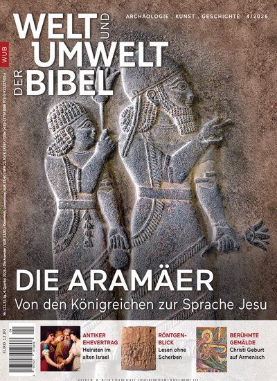 Titelbild der Ausgabe 4/2026 von Welt und Umwelt der Bibel. Diese Zeitschrift und viele weitere Kunstmagazine und Kulturmagazine als Abo oder epaper bei United Kiosk online kaufen.