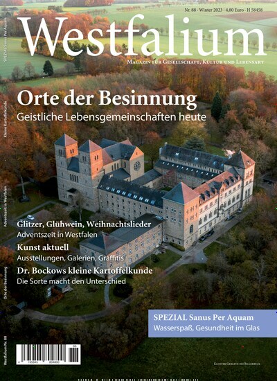 Titelbild der Ausgabe 4/2023 von Westfalium. Diese Zeitschrift und viele weitere Kunstmagazine und Kulturmagazine als Abo oder epaper bei United Kiosk online kaufen.