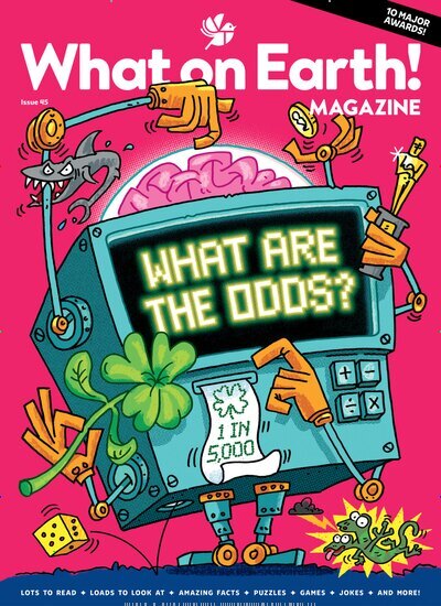 Titelbild der Ausgabe 9/2026 von What on Earth! Magazine. Diese Zeitschrift und viele weitere Jugendzeitschriften und Kinderzeitschriften als Abo oder epaper bei United Kiosk online kaufen.