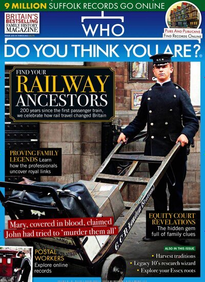 Titelbild der Ausgabe 10/2025 von Who Do You Think You Are? . Diese Zeitschrift und viele weitere Reisemagazine, Freizeitmagazine und Wissensmagazine als Abo oder epaper bei United Kiosk online kaufen.