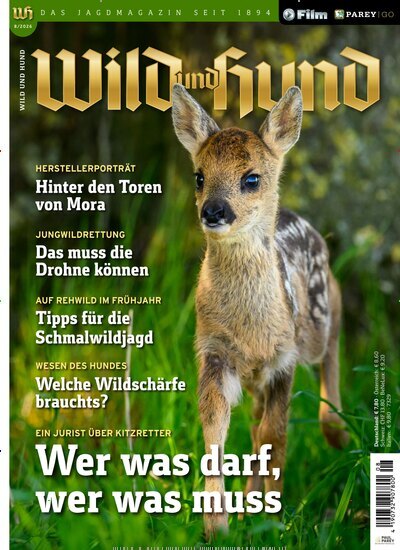Titelbild der Ausgabe 8/2026 von Wild und Hund. Diese Zeitschrift und viele weitere Sportmagazine als Abo oder epaper bei United Kiosk online kaufen.