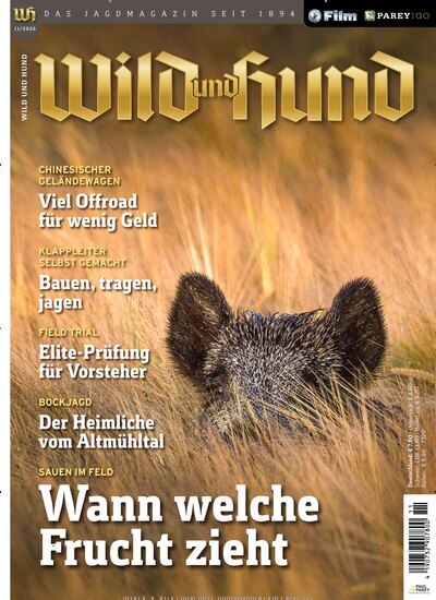 Titelbild der Ausgabe 11/2026 von Wild und Hund. Diese Zeitschrift und viele weitere Sportmagazine als Abo oder epaper bei United Kiosk online kaufen.