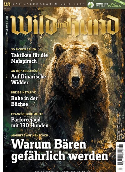 Titelbild der Ausgabe 15/2026 von Wild und Hund. Diese Zeitschrift und viele weitere Sportmagazine als Abo oder epaper bei United Kiosk online kaufen.