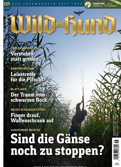 Titelbild der Ausgabe 16/2026 von Wild und Hund. Diese Zeitschrift und viele weitere Sportmagazine als Abo oder epaper bei United Kiosk online kaufen.