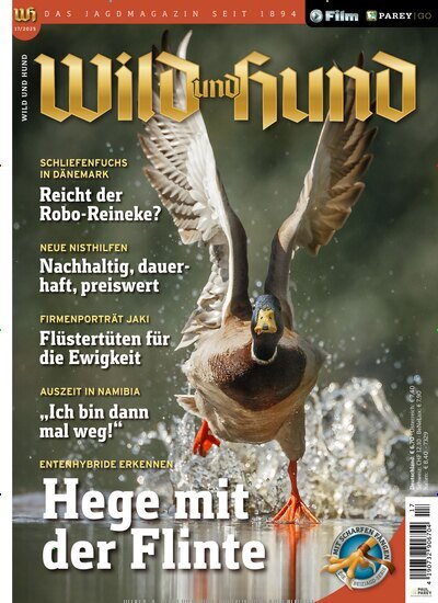 Titelbild der Ausgabe 17/2025 von Wild und Hund. Diese Zeitschrift und viele weitere Sportmagazine als Abo oder epaper bei United Kiosk online kaufen.