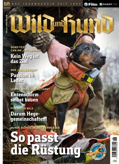 Titelbild der Ausgabe 18/2025 von Wild und Hund. Diese Zeitschrift und viele weitere Sportmagazine als Abo oder epaper bei United Kiosk online kaufen.