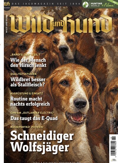 Titelbild der Ausgabe 19/2026 von Wild und Hund. Diese Zeitschrift und viele weitere Sportmagazine als Abo oder epaper bei United Kiosk online kaufen.