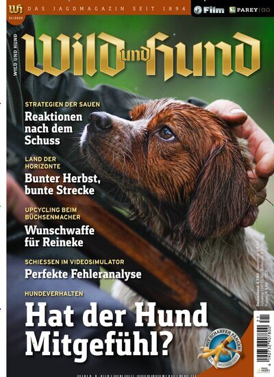 Titelbild der Ausgabe 21/2025 von Wild und Hund. Diese Zeitschrift und viele weitere Sportmagazine als Abo oder epaper bei United Kiosk online kaufen.