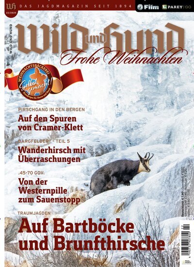 Titelbild der Ausgabe 22/2025 von Wild und Hund. Diese Zeitschrift und viele weitere Sportmagazine als Abo oder epaper bei United Kiosk online kaufen.
