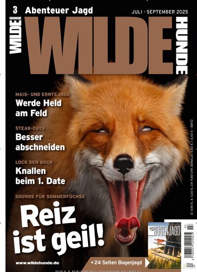 Titelbild der Ausgabe 3/2025 von Wilde Hunde. Diese Zeitschrift und viele weitere Sportmagazine als Abo oder epaper bei United Kiosk online kaufen.