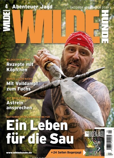Titelbild der Ausgabe 4/2023 von Wilde Hunde. Diese Zeitschrift und viele weitere Sportmagazine als Abo oder epaper bei United Kiosk online kaufen.