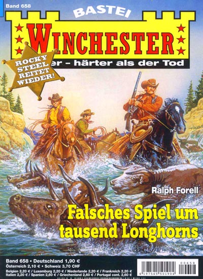 Titelbild der Ausgabe 658/2020 von Winchester. Diese Zeitschrift und viele weitere Groschenromane und Rätselhefte als Abo oder epaper bei United Kiosk online kaufen.