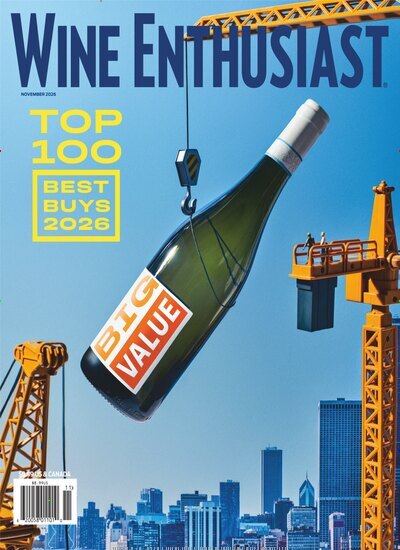 Titelbild der Ausgabe 11/2026 von Wine Enthusiast Magazine. Diese Zeitschrift und viele weitere Kochzeitschriften und Backzeitschriften als Abo oder epaper bei United Kiosk online kaufen.