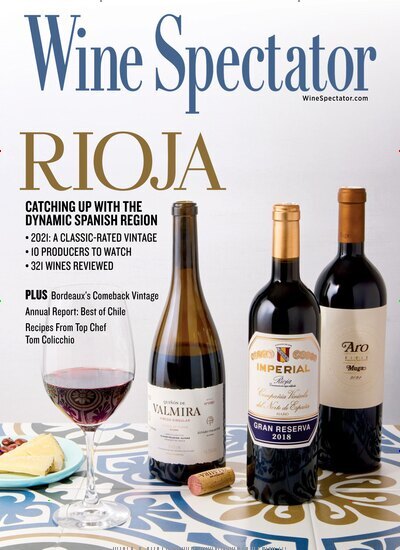 Titelbild der Ausgabe 5/2025 von Wine Spectator. Diese Zeitschrift und viele weitere Gartenzeitschriften und Wohnzeitschriften als Abo oder epaper bei United Kiosk online kaufen.