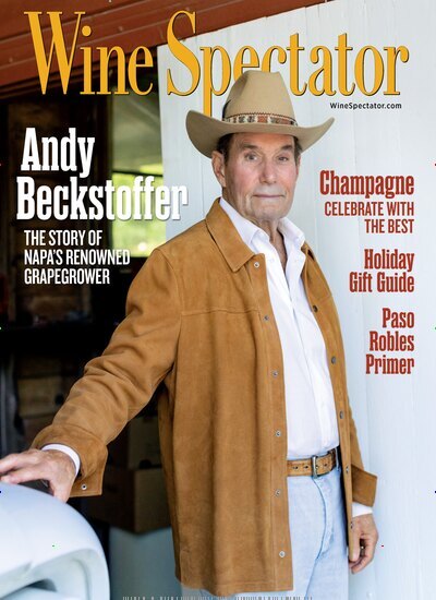 Titelbild der Ausgabe 13/2026 von Wine Spectator. Diese Zeitschrift und viele weitere Gartenzeitschriften und Wohnzeitschriften als Abo oder epaper bei United Kiosk online kaufen.