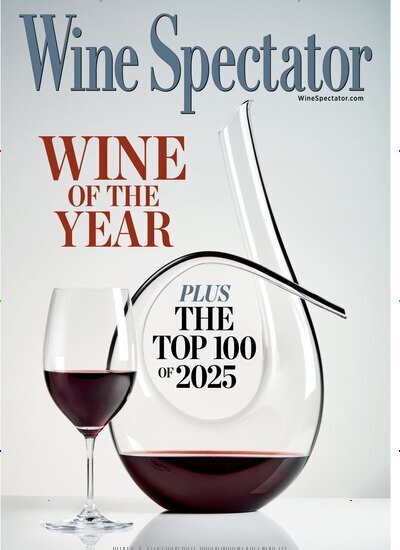 Titelbild der Ausgabe 14/2025 von Wine Spectator. Diese Zeitschrift und viele weitere Gartenzeitschriften und Wohnzeitschriften als Abo oder epaper bei United Kiosk online kaufen.