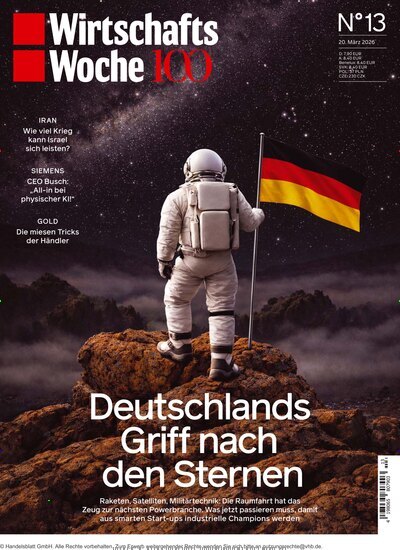 Titelbild der Ausgabe 13/2026 von WirtschaftsWoche. Diese Zeitschrift und viele weitere Wirtschaftsmagazine und Politikmagazine als Abo oder epaper bei United Kiosk online kaufen.