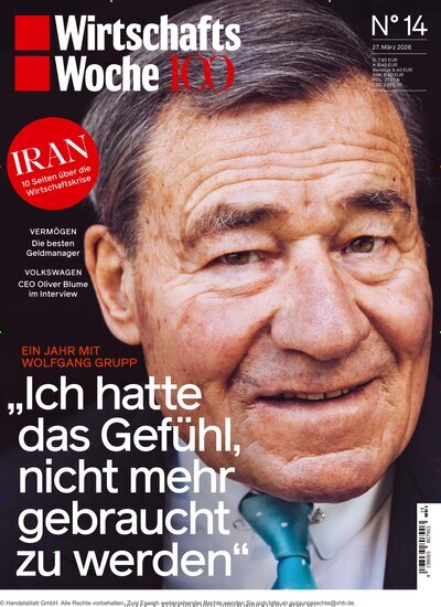 Titelbild der Ausgabe 14/2026 von WirtschaftsWoche. Diese Zeitschrift und viele weitere Wirtschaftsmagazine und Politikmagazine als Abo oder epaper bei United Kiosk online kaufen.