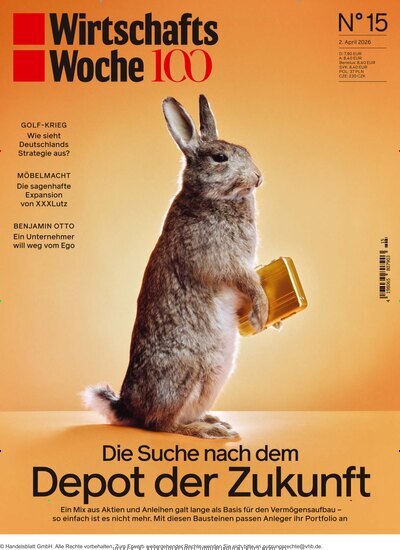 Titelbild der Ausgabe 15/2026 von WirtschaftsWoche. Diese Zeitschrift und viele weitere Wirtschaftsmagazine und Politikmagazine als Abo oder epaper bei United Kiosk online kaufen.