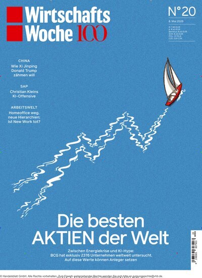Titelbild der Ausgabe 20/2026 von WirtschaftsWoche. Diese Zeitschrift und viele weitere Wirtschaftsmagazine und Politikmagazine als Abo oder epaper bei United Kiosk online kaufen.