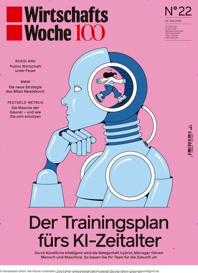 Titelbild der Ausgabe 22/2026 von WirtschaftsWoche. Diese Zeitschrift und viele weitere Wirtschaftsmagazine und Politikmagazine als Abo oder epaper bei United Kiosk online kaufen.