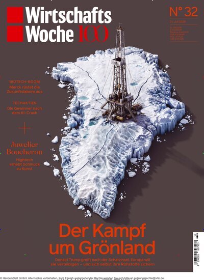 Titelbild der Ausgabe 32/2026 von WirtschaftsWoche. Diese Zeitschrift und viele weitere Wirtschaftsmagazine und Politikmagazine als Abo oder epaper bei United Kiosk online kaufen.