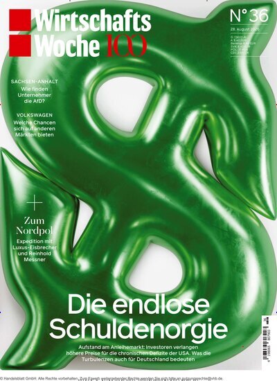 Titelbild der Ausgabe 36/2026 von WirtschaftsWoche. Diese Zeitschrift und viele weitere Wirtschaftsmagazine und Politikmagazine als Abo oder epaper bei United Kiosk online kaufen.