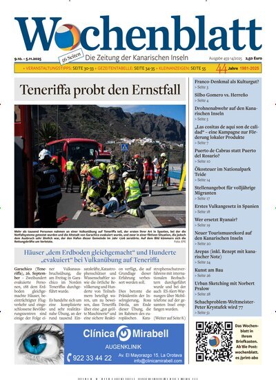 Titelbild der Ausgabe 459/2025 von Wochenblatt. Diese Zeitschrift und viele weitere Wirtschaftsmagazine und Politikmagazine als Abo oder epaper bei United Kiosk online kaufen.