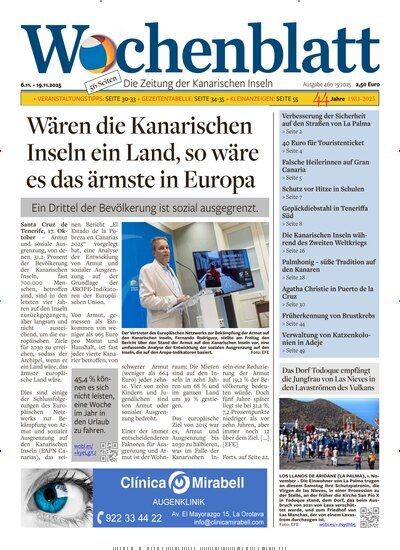Titelbild der Ausgabe 460/2025 von Wochenblatt. Diese Zeitschrift und viele weitere Wirtschaftsmagazine und Politikmagazine als Abo oder epaper bei United Kiosk online kaufen.