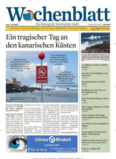 Titelbild der Ausgabe 461/2025 von Wochenblatt. Diese Zeitschrift und viele weitere Wirtschaftsmagazine und Politikmagazine als Abo oder epaper bei United Kiosk online kaufen.