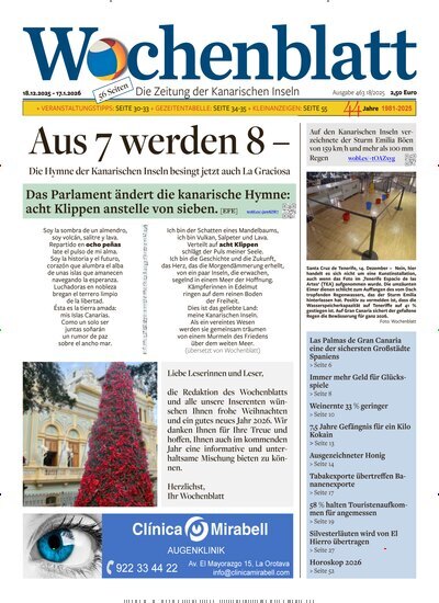 Titelbild der Ausgabe 463/2025 von Wochenblatt. Diese Zeitschrift und viele weitere Wirtschaftsmagazine und Politikmagazine als Abo oder epaper bei United Kiosk online kaufen.