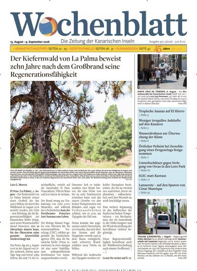 Titelbild der Ausgabe 475/2026 von Wochenblatt. Diese Zeitschrift und viele weitere Wirtschaftsmagazine und Politikmagazine als Abo oder epaper bei United Kiosk online kaufen.