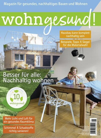 Titelbild der Ausgabe 1/2023 von wohngesund!. Diese Zeitschrift und viele weitere Gartenzeitschriften und Wohnzeitschriften als Abo oder epaper bei United Kiosk online kaufen.