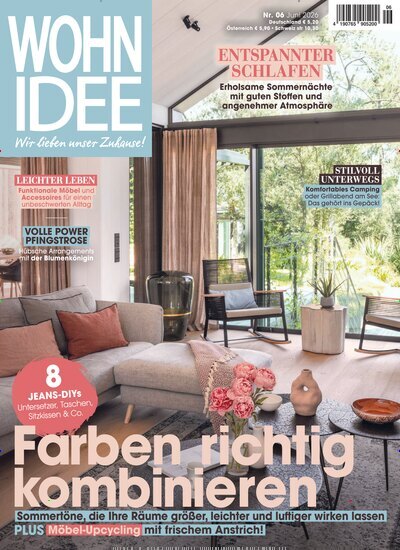 Titelbild der Ausgabe 6/2026 von Wohnidee. Diese Zeitschrift und viele weitere Gartenzeitschriften und Wohnzeitschriften als Abo oder epaper bei United Kiosk online kaufen.