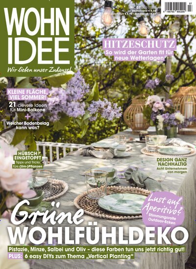 Titelbild der Ausgabe 7/2026 von Wohnidee. Diese Zeitschrift und viele weitere Gartenzeitschriften und Wohnzeitschriften als Abo oder epaper bei United Kiosk online kaufen.