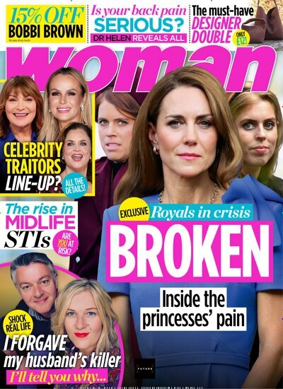 Titelbild der Ausgabe 7/2026 von Woman. Diese Zeitschrift und viele weitere Frauenzeitschriften als Abo oder epaper bei United Kiosk online kaufen.