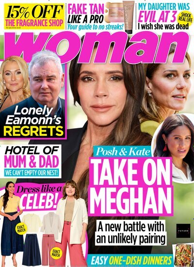 Titelbild der Ausgabe 23/2025 von Woman. Diese Zeitschrift und viele weitere Frauenzeitschriften als Abo oder epaper bei United Kiosk online kaufen.