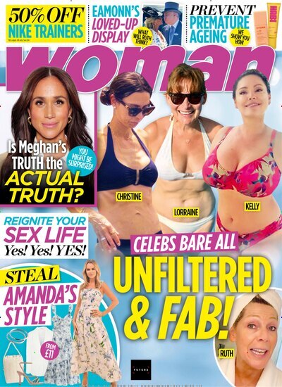 Titelbild der Ausgabe 26/2025 von Woman. Diese Zeitschrift und viele weitere Frauenzeitschriften als Abo oder epaper bei United Kiosk online kaufen.