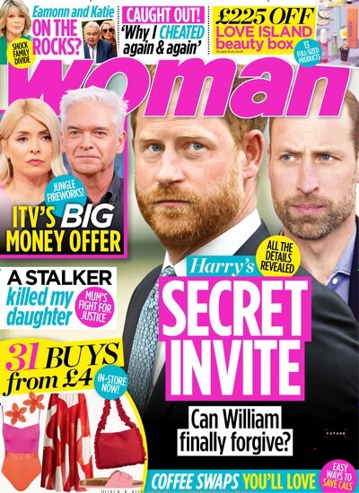 Titelbild der Ausgabe 30/2025 von Woman. Diese Zeitschrift und viele weitere Frauenzeitschriften als Abo oder epaper bei United Kiosk online kaufen.