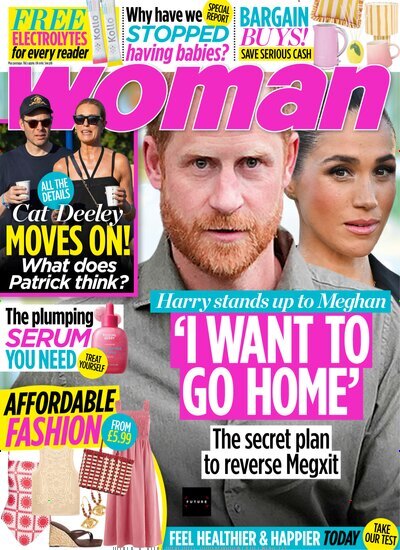 Titelbild der Ausgabe 31/2026 von Woman. Diese Zeitschrift und viele weitere Frauenzeitschriften als Abo oder epaper bei United Kiosk online kaufen.
