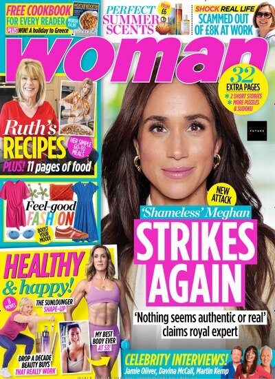 Titelbild der Ausgabe 33/2026 von Woman. Diese Zeitschrift und viele weitere Frauenzeitschriften als Abo oder epaper bei United Kiosk online kaufen.