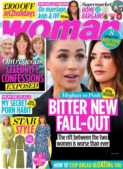 Titelbild der Ausgabe 34/2026 von Woman. Diese Zeitschrift und viele weitere Frauenzeitschriften als Abo oder epaper bei United Kiosk online kaufen.