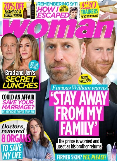 Titelbild der Ausgabe 35/2026 von Woman. Diese Zeitschrift und viele weitere Frauenzeitschriften als Abo oder epaper bei United Kiosk online kaufen.