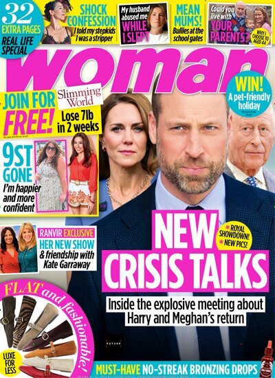 Titelbild der Ausgabe 36/2026 von Woman. Diese Zeitschrift und viele weitere Frauenzeitschriften als Abo oder epaper bei United Kiosk online kaufen.