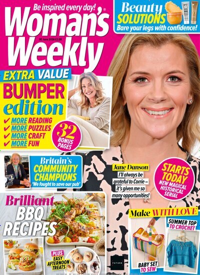 Titelbild der Ausgabe 25/2026 von Womans Weekly. Diese Zeitschrift und viele weitere Frauenzeitschriften als Abo oder epaper bei United Kiosk online kaufen.