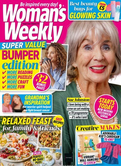 Titelbild der Ausgabe 34/2026 von Womans Weekly. Diese Zeitschrift und viele weitere Frauenzeitschriften als Abo oder epaper bei United Kiosk online kaufen.