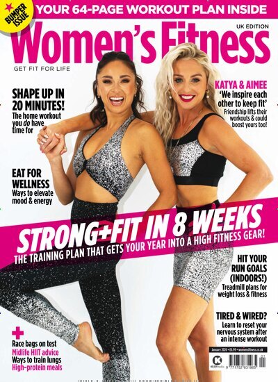 Titelbild der Ausgabe 1/2026 von Womens Fitness UK. Diese Zeitschrift und viele weitere Frauenzeitschriften als Abo oder epaper bei United Kiosk online kaufen.