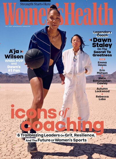 Titelbild der Ausgabe 4/2025 von Womens Health USA. Diese Zeitschrift und viele weitere Frauenzeitschriften als Abo oder epaper bei United Kiosk online kaufen.