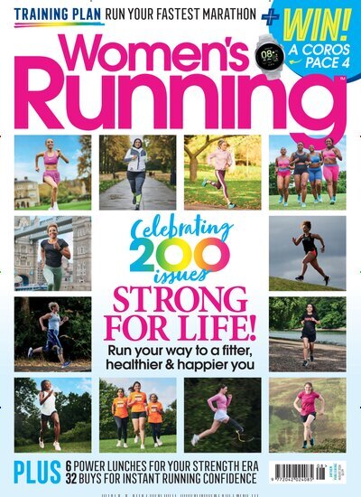 Titelbild der Ausgabe 8/2026 von Womens Running. Diese Zeitschrift und viele weitere Sportmagazine als Abo oder epaper bei United Kiosk online kaufen.